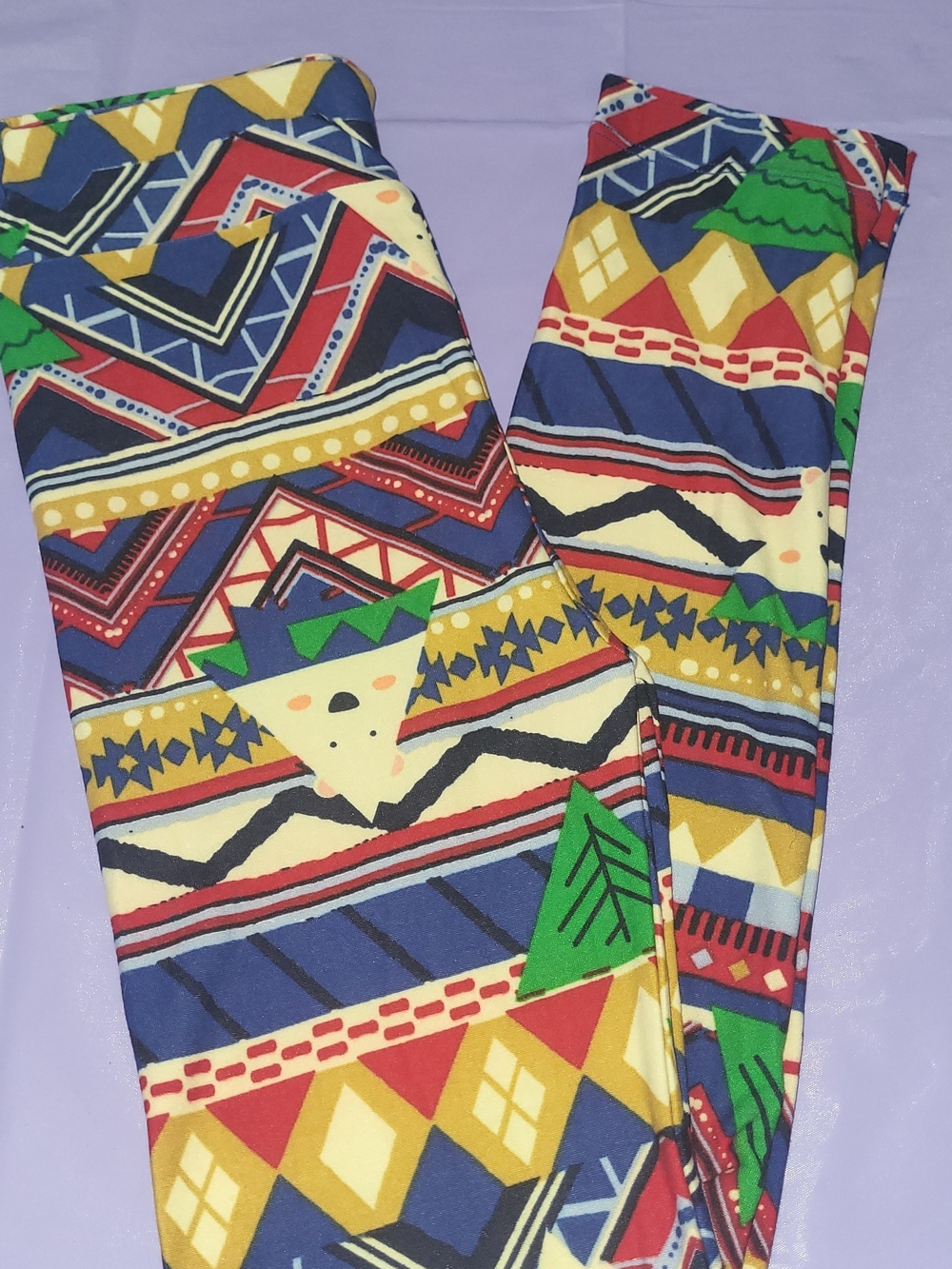 Adorable Kids Size L/XL Lularoe Christmas Leggings